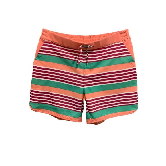 Large Columbia Youth Boy's New Striped Sandy Shores Boardshort Swim - Picture 1 of 10